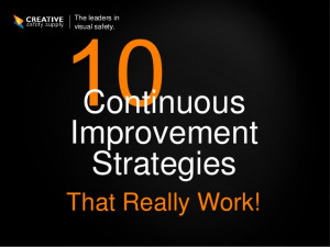 Continuous Process Improvement Idea