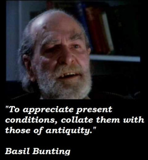 Basil bunting quotes 5