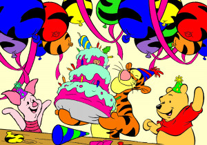 Tigger's Birthday Picture