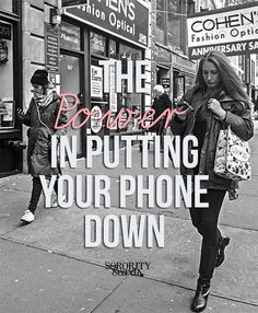 The Power In Putting Your Phone Down More