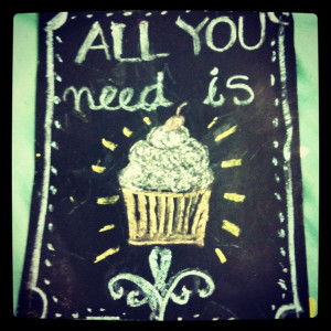 Chalkboard quote!!