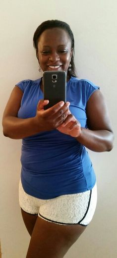 love my body!!! I have thick thighs, a big booty, DD size, a tummy ...