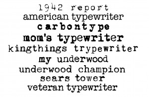 typewriterfont