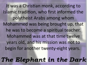 ... another twenty-eight years. -- Idries Shah, The Elephant in the Dark
