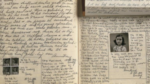 ... Anne Frank Center USA, discusses the diary of Anne Frank. Images