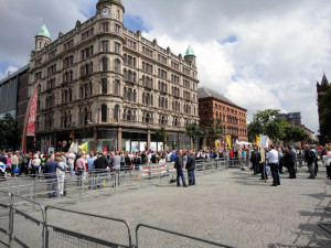 ... there other things you protest at, other than Gay Pride. Other events