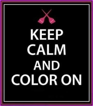 keep calm and color on