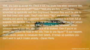 Top Quotes About When Someone Dies