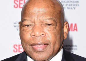 John Lewis attends an event to celebrate Selma in December 2014