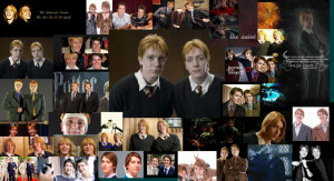 Fred and George Weasley fred and george colloge