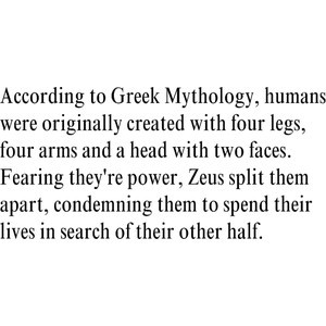 According to Greek Mythology