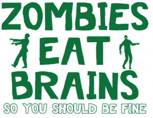 Cute Zombie Quotes and Pictures
