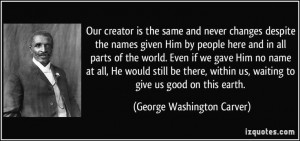 George Washington Carver quote