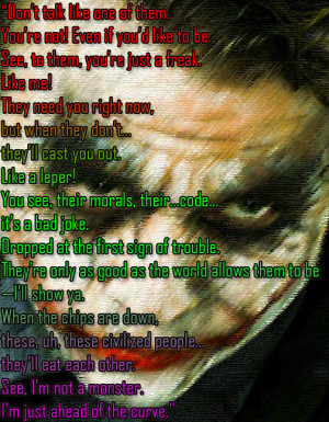 Dark Knight Joker Quotes Dark knight joker quotes