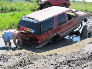 Mud Bogging Trucks Mud bogging usually starts in