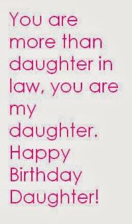 Daughter in Law Birthday Quotes