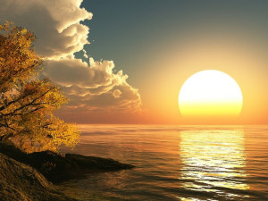 ... Sunset Quotes | Beautiful Beach Sunset Seen | Free Desktop Wallpapers