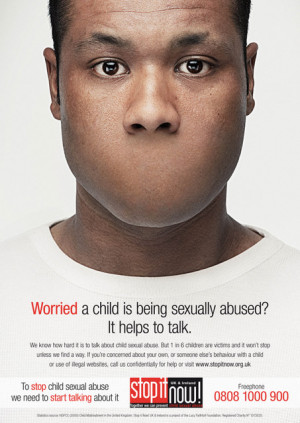 Worried a child is being sexually abused? It helps to talk.