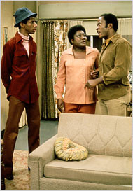 ... of good times with james and florida evans confronting their son j j