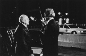 Still of Clint Eastwood and E.G. Marshall in Absolute Power (1997)
