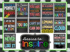 NEW!!! Classroom Rules & Quotes! More