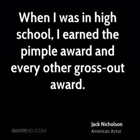 jack nicholson jack nicholson when i was in high school i earned the ...