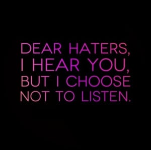 25 High Quality Quotes About Haters
