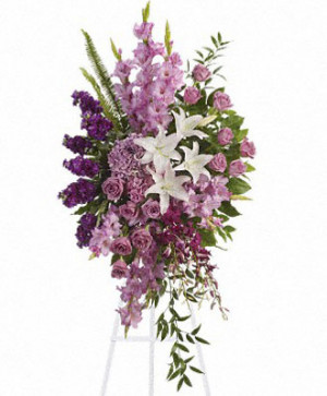 Sacred Duty Spray Funeral Flowers All American Tribute