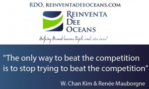 ... Is To Stop Trying To Beat The Competition - Competition Quote