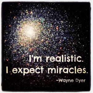 love miracles! Makes life exciting