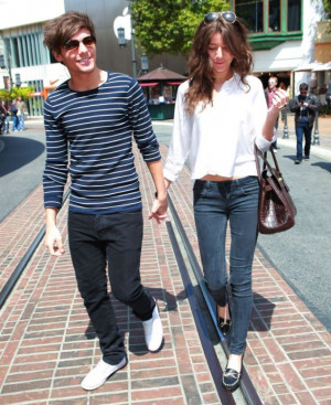 Louis Tomlinson and Eleanor Calder look happy to be in each other’s ...