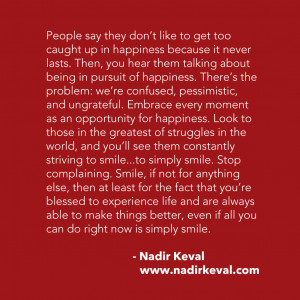 Quote - Simply Smile