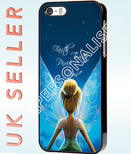 Details about Disney Tinker Bell Peter Pan Quote Hard Phone Case Cover ...