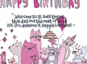 ... this day and the rest of your life. You deserve it. Happy birthday