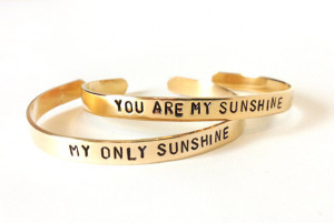 daughter jewelry, best friend bracelets - you are my sunshine my ...