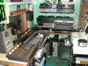 Myrecording studio control room