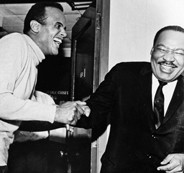 Harry Belafonte and Martin Luther King Jr.