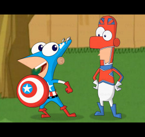 Phineas and Ferb Phineas and Ferb Marvel Superheroes
