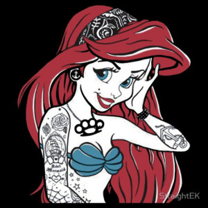 Emo Ariel The Little Mermaid