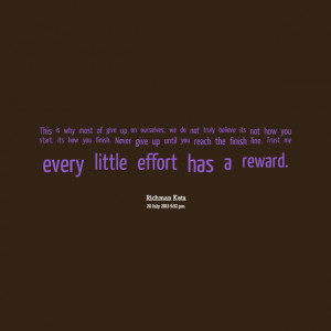 Quotes Picture: this is why most of give up on ourselves, we do not ...