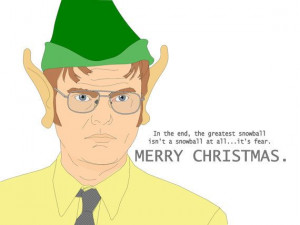 Dwight as an Elf by Geek Amour, $4.00