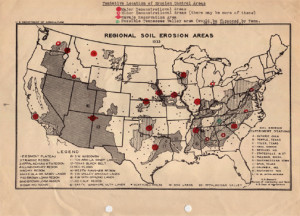 Regional Erosion Areas - 1933.