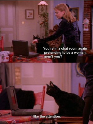 Salem the Cat- Sabrina the Teenage Witch (I've never watched this show ...
