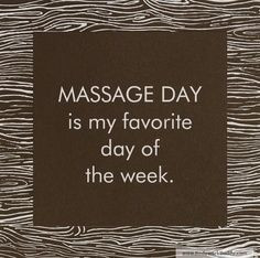 When is your next favorite day of the week? #Massage #Massageenvy #spa