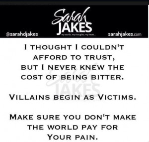 Sarah Jakes: I thought I couldn't afford to trust, but I never knew ...