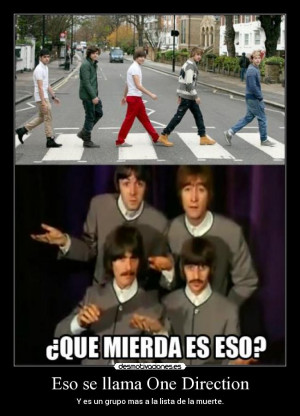 One Direction Beatles Facebook