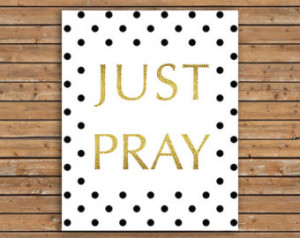 ... quote - polka dot poster - Bible verse - prayer Quote - wall decor 246