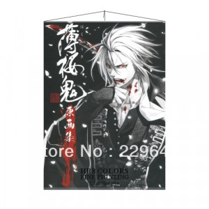 Wall Scroll Poster Japanese Anime Hakuouki Fine Printing for Fabric ...