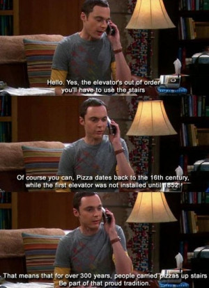 ... person. I bet Sheldon didn't give them a good tip. (via Humor Train