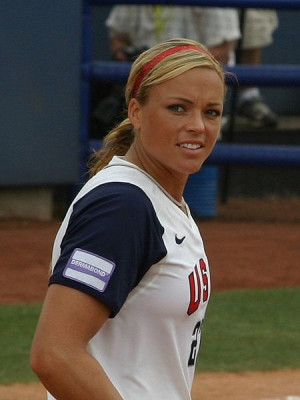 Jennie pitched the USA national softball team to an Olympic gold medal ...